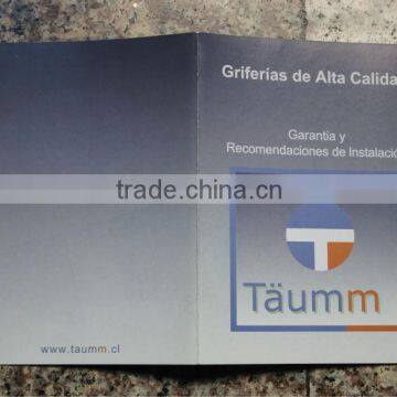 High Quality Full Color Pocket Brochure Flyer / Leaflet Printing