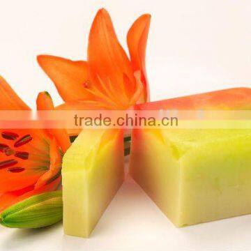 Liliaceous natural handmade soap