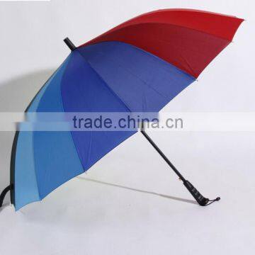 Waterproof Fabric Pongee Material Rainbow Umbrella