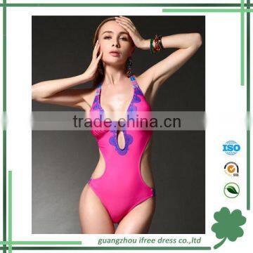 Wholesale high quality one piece colorful sexy swimwear 2016                        
                                                Quality Choice