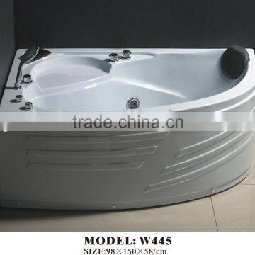 Sector ABS massage whirlpool bathtub for one person (W445)