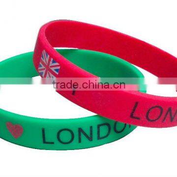 customized wristbands with silicone material for promotion                        
                                                Quality Choice