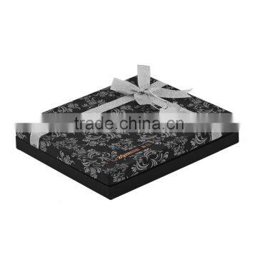 High grade black garment boxes