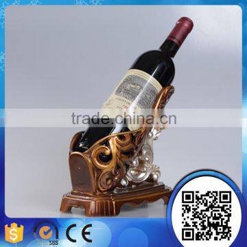 Manufacturer Supply Customized Resin Imitated Bronze Liquor Bottle Holders photo-3