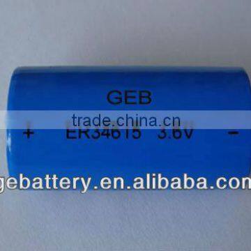 high capcaity lithium battery er34615 19ah