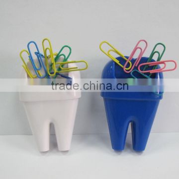 magnetic tooth clip dispenser for promotion