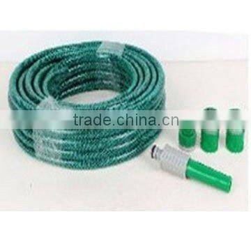 PVC 1/2 inch garden hose with nozzles