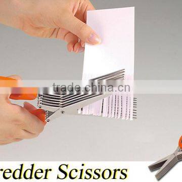 Arnest household office paper tools tools utensils stationary light stainless steel scissors office sheredder 9 blades 75309