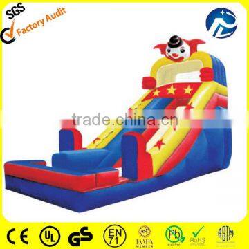hot celling kids clown inflatable slide toys