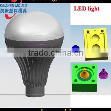 Plastic LED light mould, LED light bulb mould