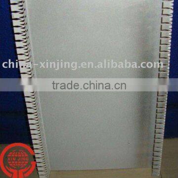 Strip Aluminum construction composite panel