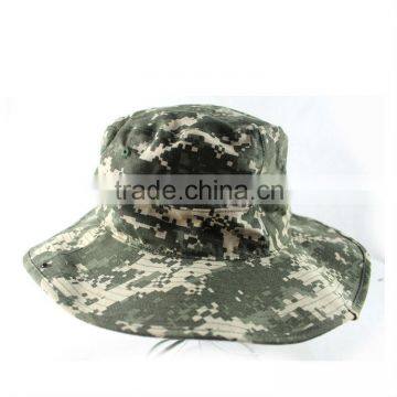 cool mens custom camo fishing bucket hat with string