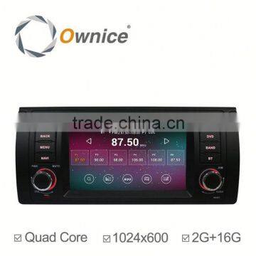 Ownice Cortex A9 1.6GHz quad core Android 5.1 car GPS system for BMW E39 M5 5 Series support Glonass 1024*600 2G Ram