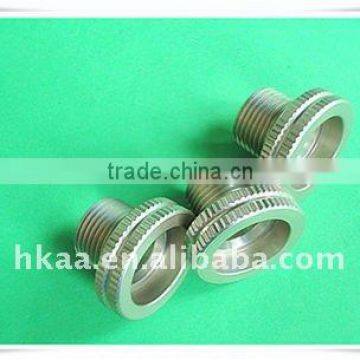 precision CNC parts steel knurled nut