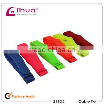 100% nylon Metal Buckle Cable tie