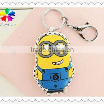 Holly wood cartoon movie Minions,keychain cartoon Minions from Holly wood, Minions keychain from Holly wood
