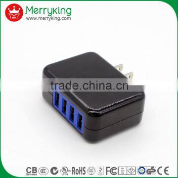 Packed in Double Blister 5voltage 2a 2.1a Usb Wall Charger With 150cm Cable photo-2