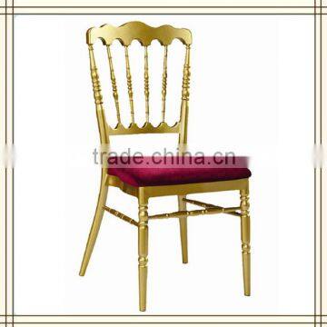 Cheap price Golden metal wedding chairs (C005)