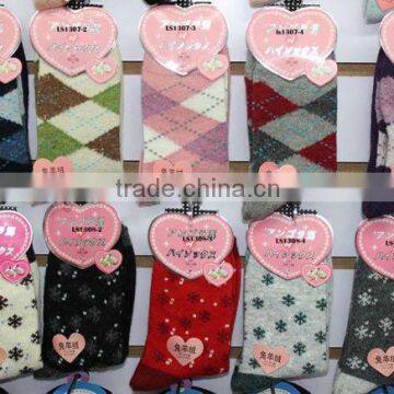 wholesale girls angora/wool winter socks girls socks