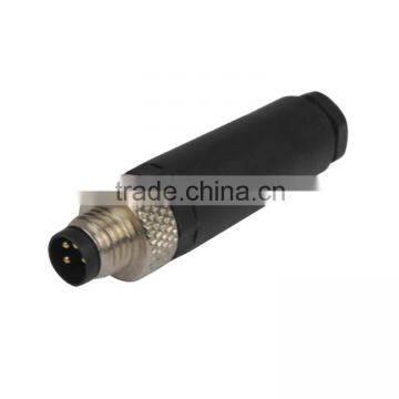 M8 connector 3 pin 4pin circular waterproof connector sensor plug