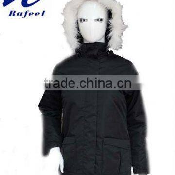 outdoor fur coat skiing jacket