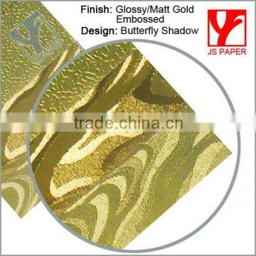 Glossy or Matt Golden Paper Silvery Paper