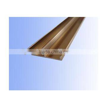 bord en bois de moulage- pvc profil de bord t