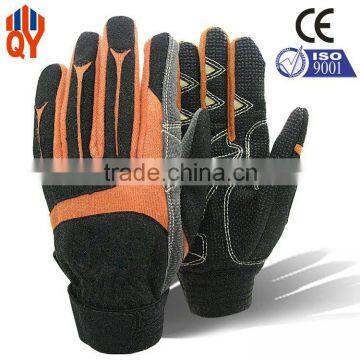 2015 New Products Microfiber Leather Industrial Gloves Specification