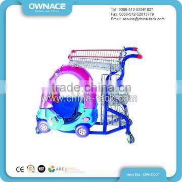 Cute Baby Shopping Basket Buggy Shopping Cart Shopping Trolley