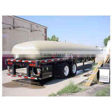 Flexible tank for bulk liquid transportation