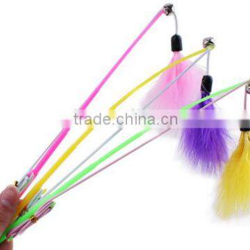 Aimigou Cat Toys Cat Pole Teaser Stick Toy
