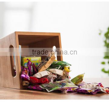 Practical Natural Made Bamboo Product Office Storage Bamboo Box