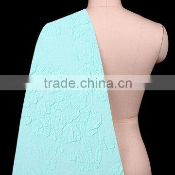 Nantong Textiles 100% Polyester Soft Warp Knitted Elastic Fabric for Autumn Fashion