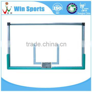 Single level safe glass basketball backboard netball board
