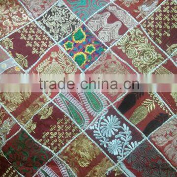 Indian Handmade Ethnic Patchwork wall hangings Vintage Antique Indian Handmade Embroidered Patchwork Tapestry