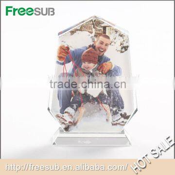 Sunmeta Wholesale Blank Sublimation 3D Crystal Photo Frame photo-3