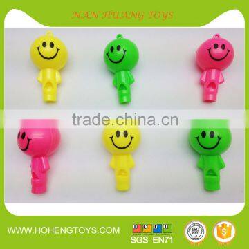 Toy plastic whistle