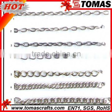 Guangzhou custom thin silver chain necklace designs