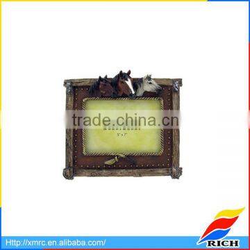 custom horse design display home decoration resin discount picture frames