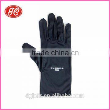 hot sale customized logo microfiber gloves for jewelries watches polising