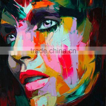 Hotsale Abstract Canvas Colorful Face Painting 57672