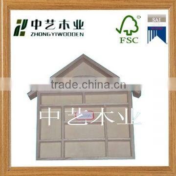 natural FSC&SA8000 ISO90001 wooden Classification box
