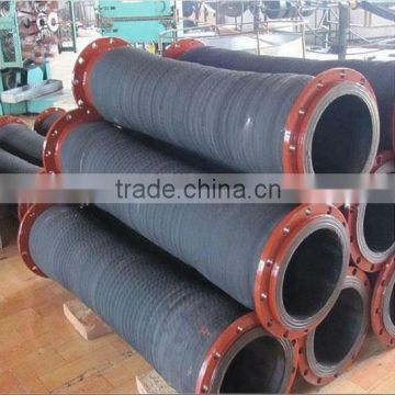 Rubber tubes for dredging fioats