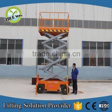 China Supplier Four Wheel Mobile Scissor Lift