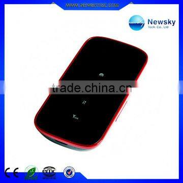 Portable mini inbuilt 1400mAH battery sim card slot wireless 3g wifi router