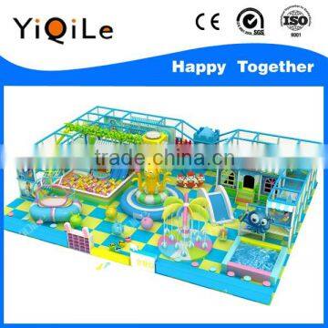 Custom Design Kids Indoor Trampoline Centre Kids Naughty Castle With Elegant Shape