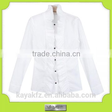 customzied branded lace dress shirt for woman