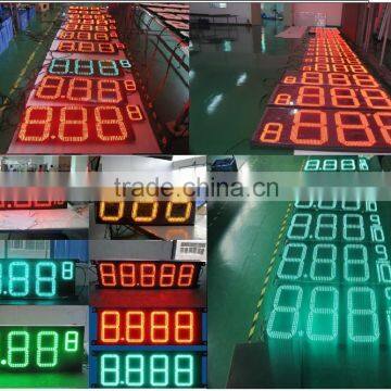 7 segment led display outdoor \ 7 segment display 3 digit \ 7 segment led gas station sign