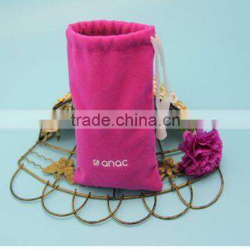 Wholesale lot Purple Velvet Pouches Jewelry Bags With Draws