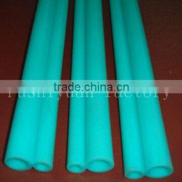 Plastic double row tube